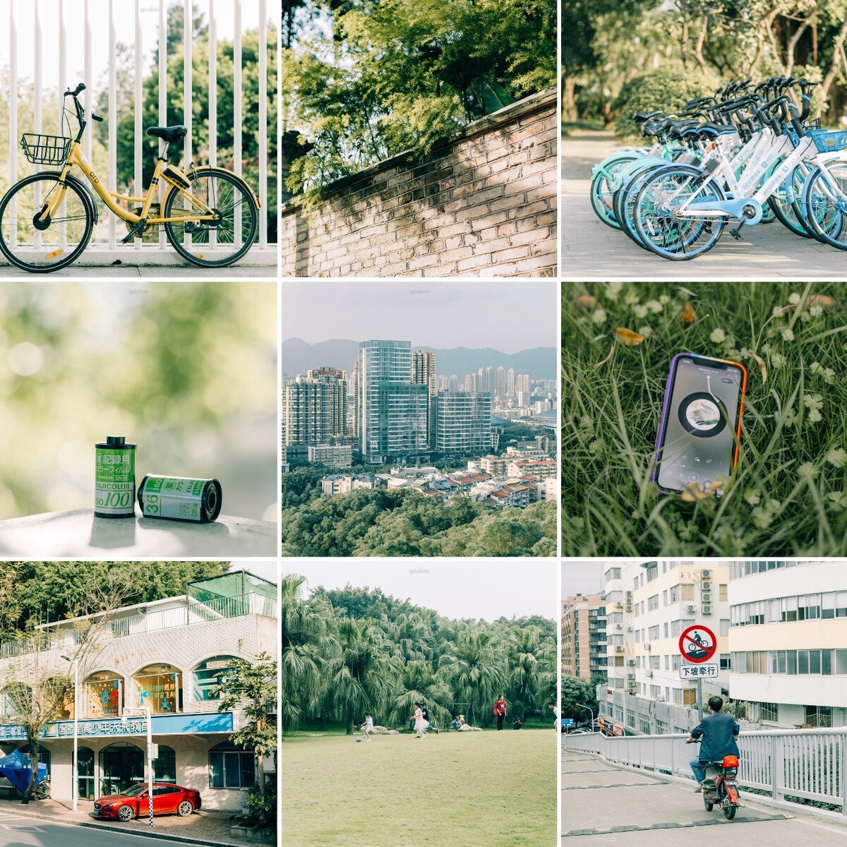 自行车停放空间设计,自行车停车架设置装置美化市容市貌