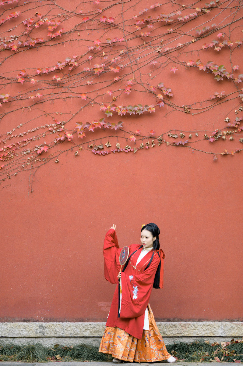 广富林红墙人像出镜沈娇娇