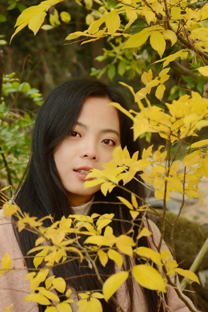 眉如远山眼似杏 - 闺蜜, 山东大学, 人像, 校园摄