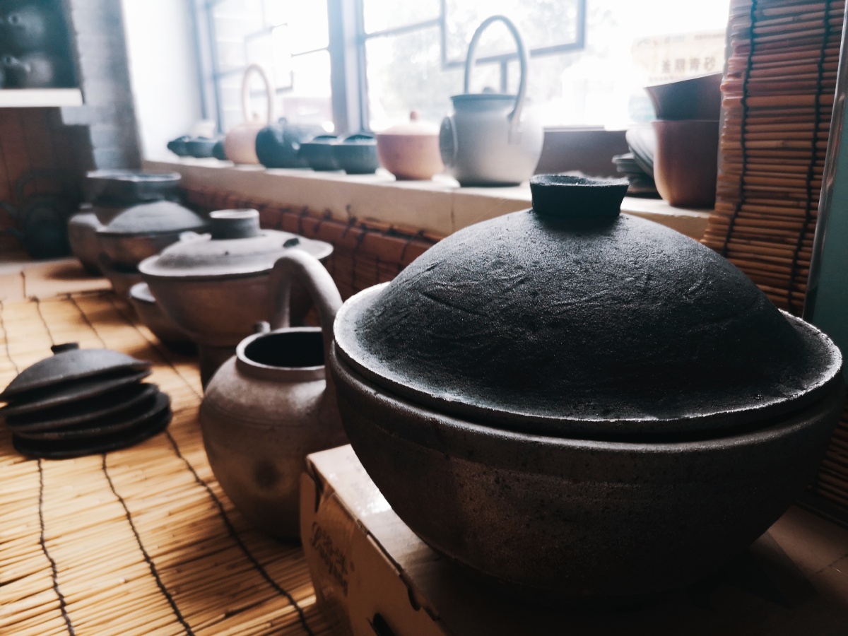 蔚县非遗涌泉庄的青砂器