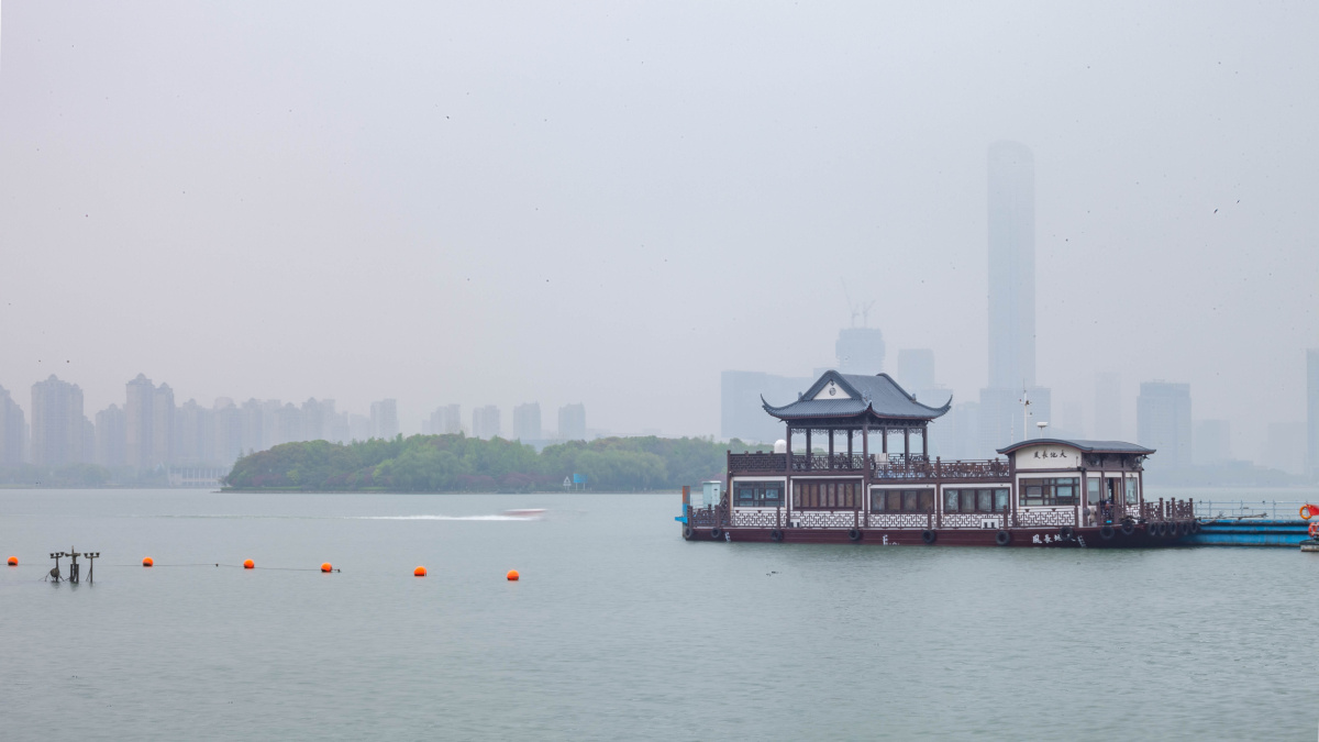 苏州金鸡湖全景图真好玩