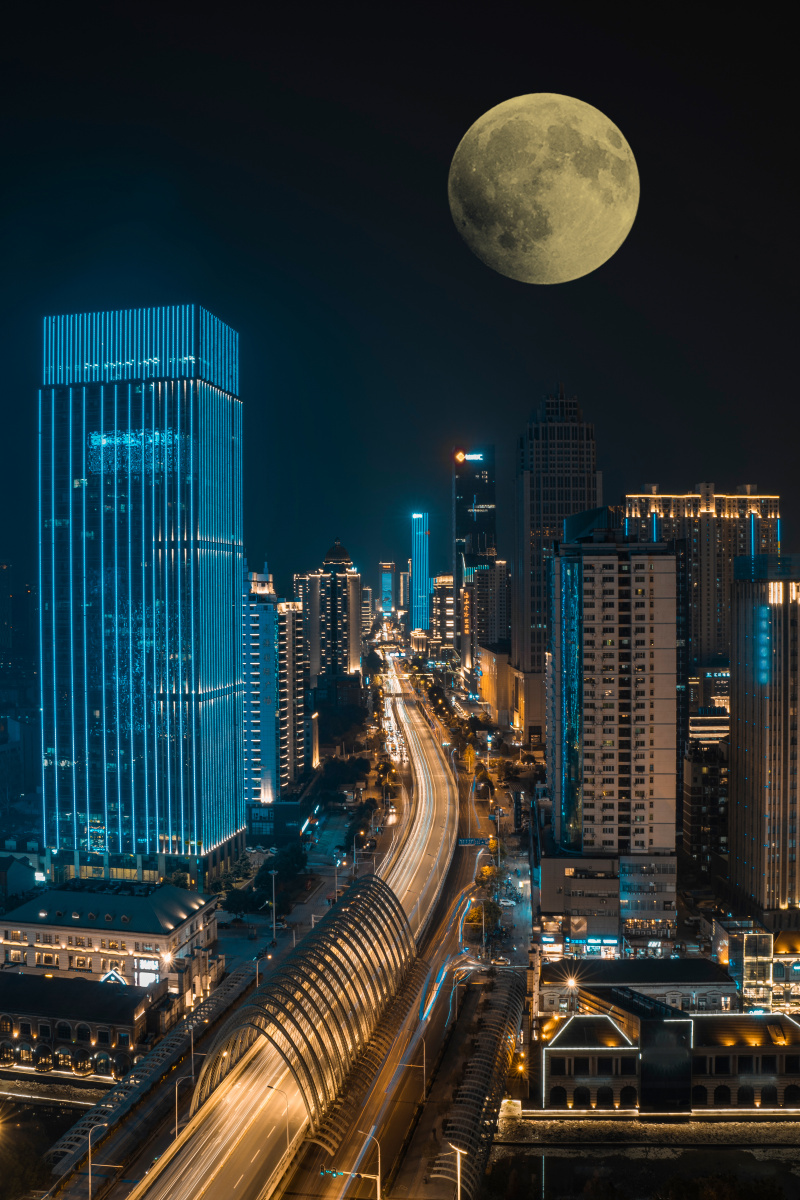 武汉夜景夜晚的魅力