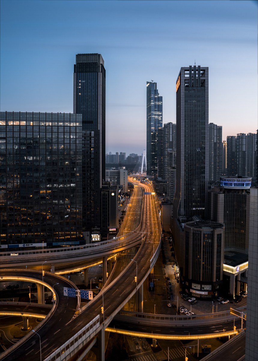 武汉夜景夜晚的魅力