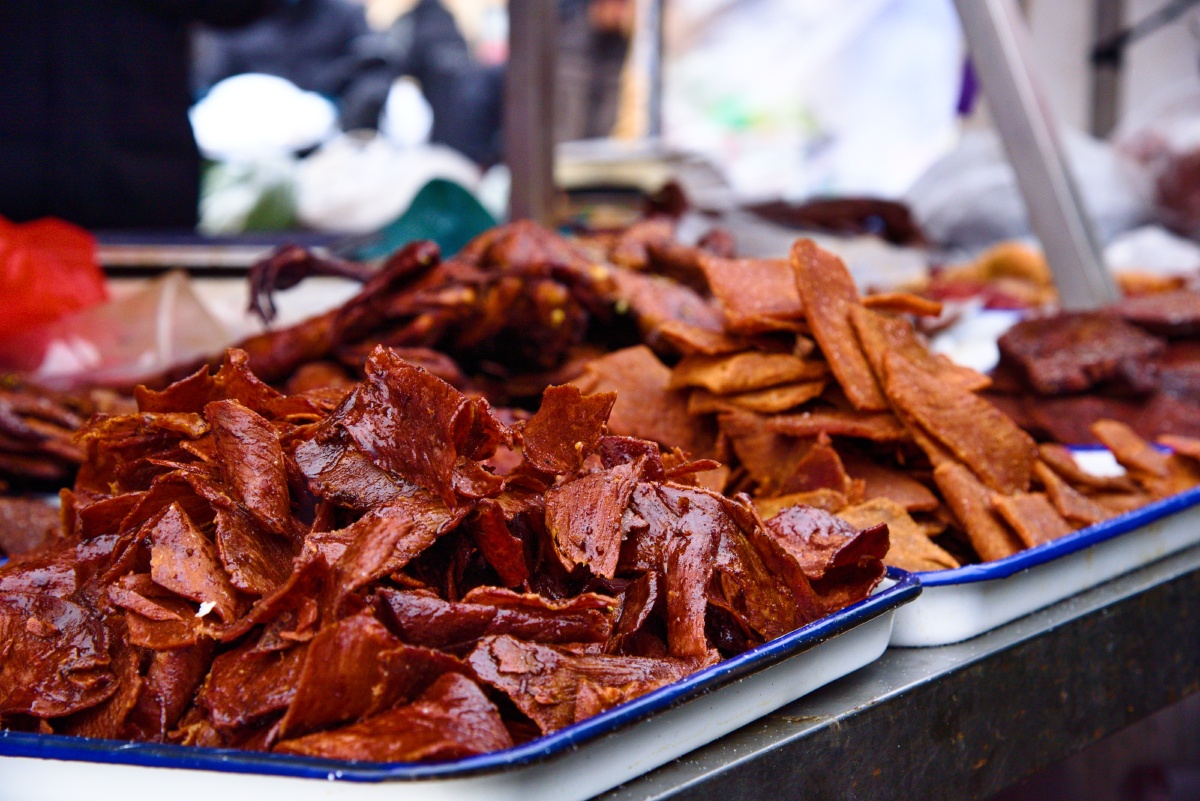 博山肉干,嚼着就是香. - 梦回二零一九 - 图虫