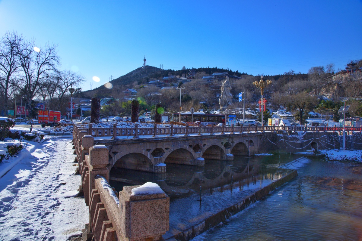 我爱我的家乡,孝妇河畔. - 博山鸣飞