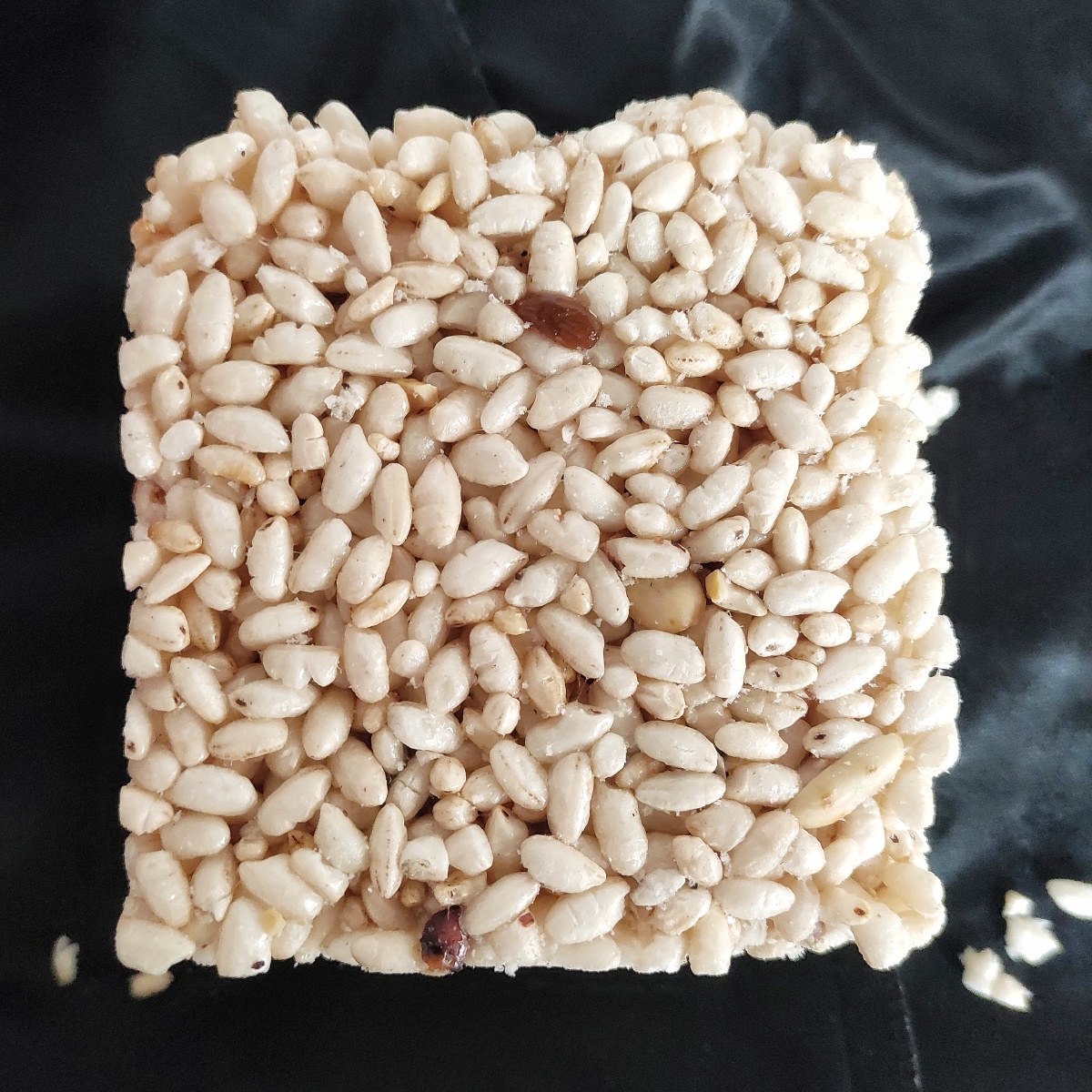 糖粘爆米花大米花