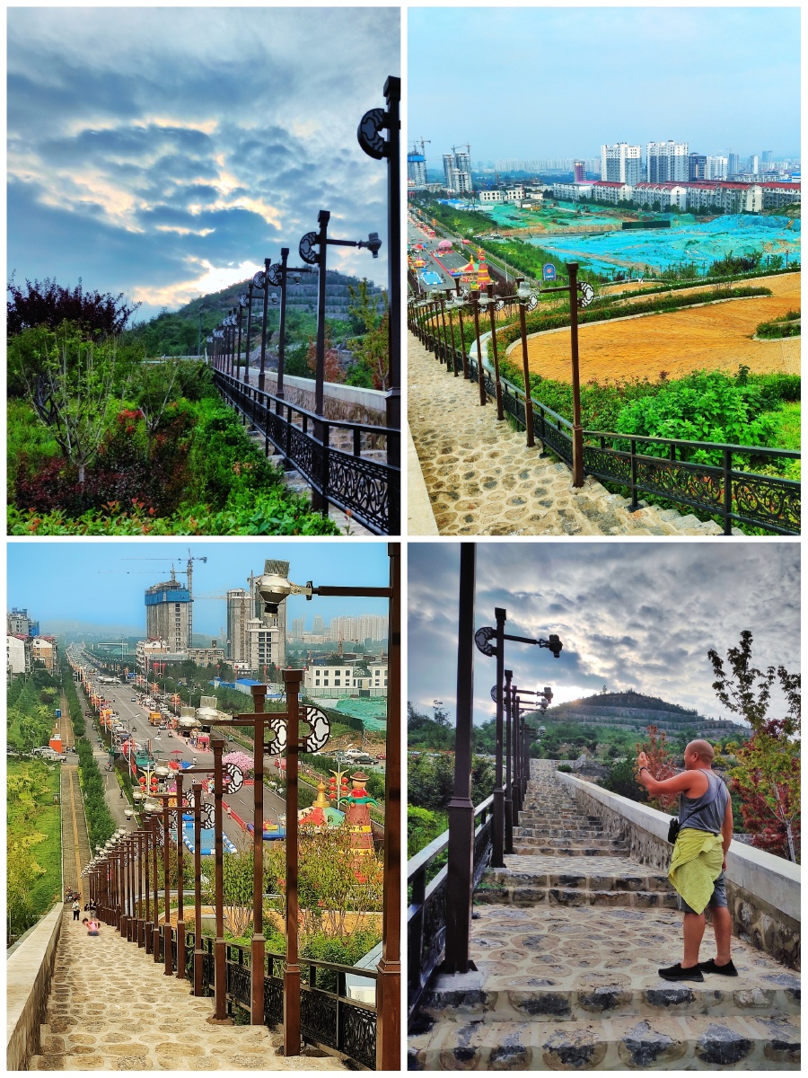 邯郸峰峰矿区的九曲花街