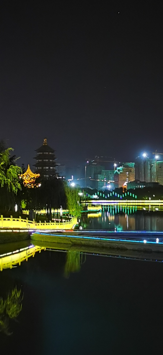 摄于临沧城市夜景