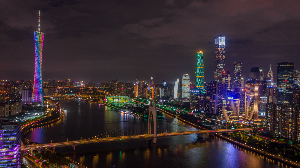 广州珠江两岸纯净夜景 - 飞飞源 - 图虫
