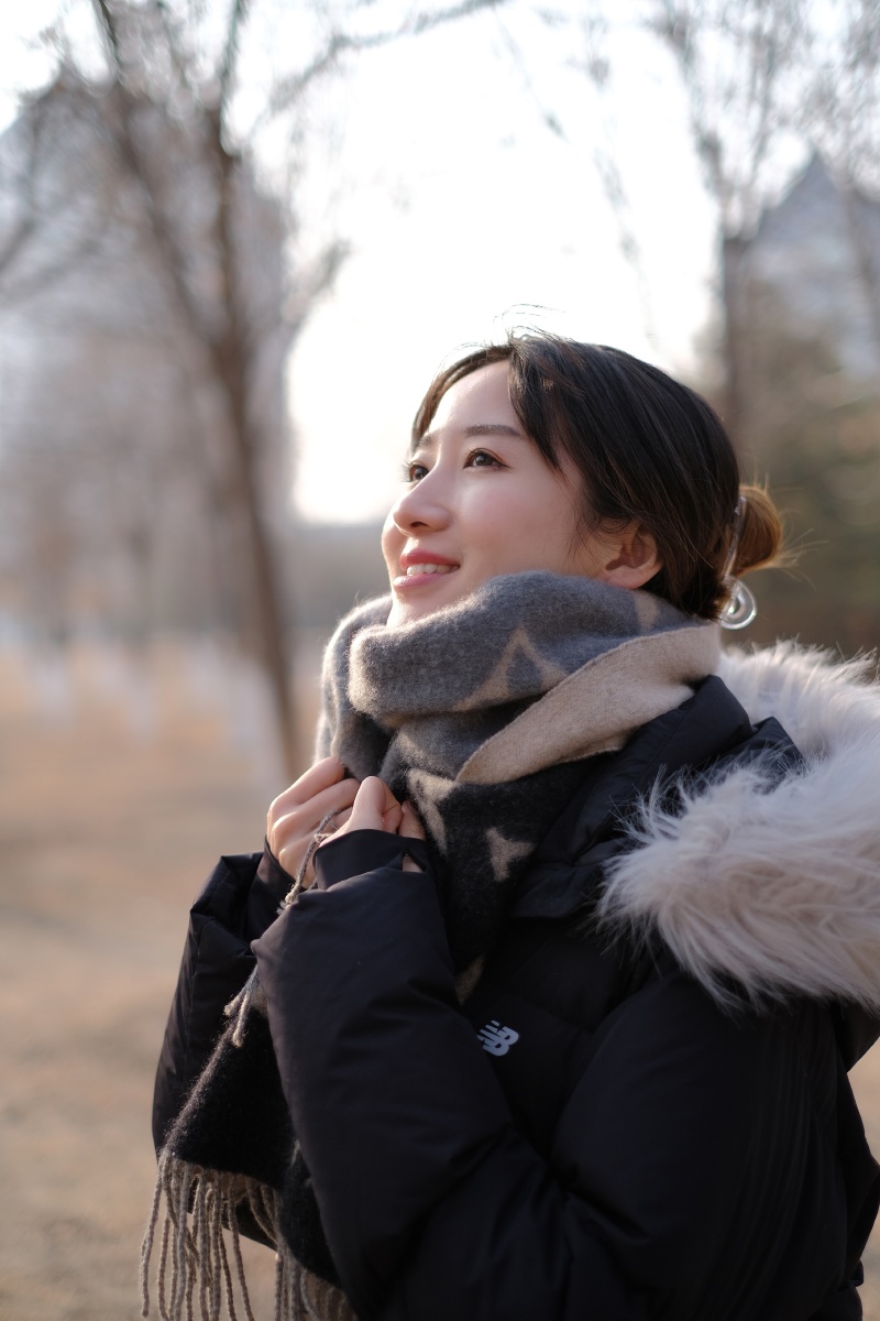 北京约拍冬天的女主角fujixs10xf35mmf14r