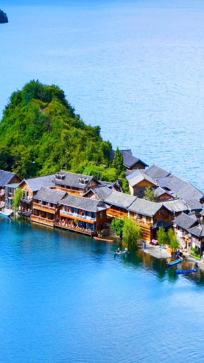 丽江泸沽湖里格半岛