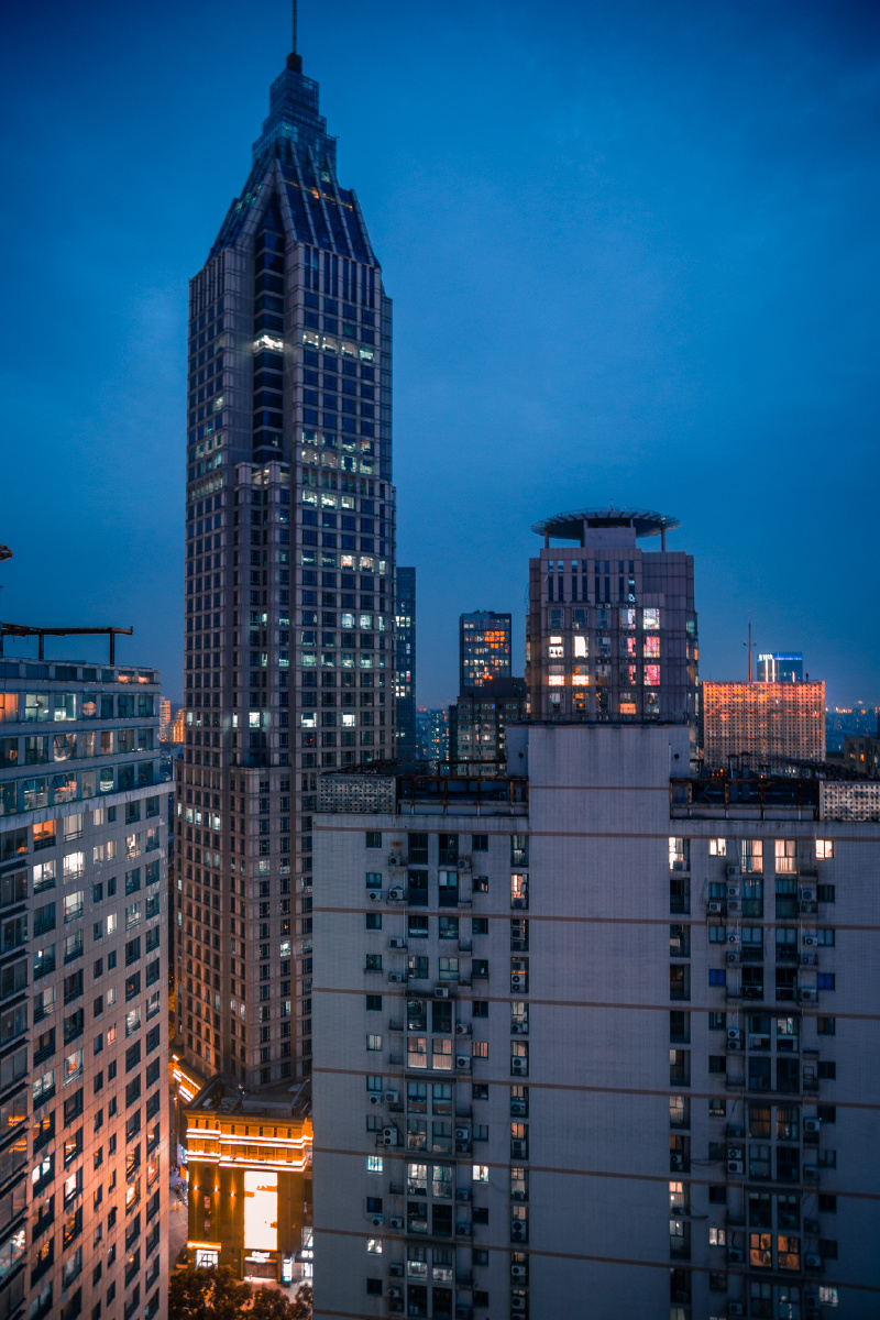 南京大行宫高楼