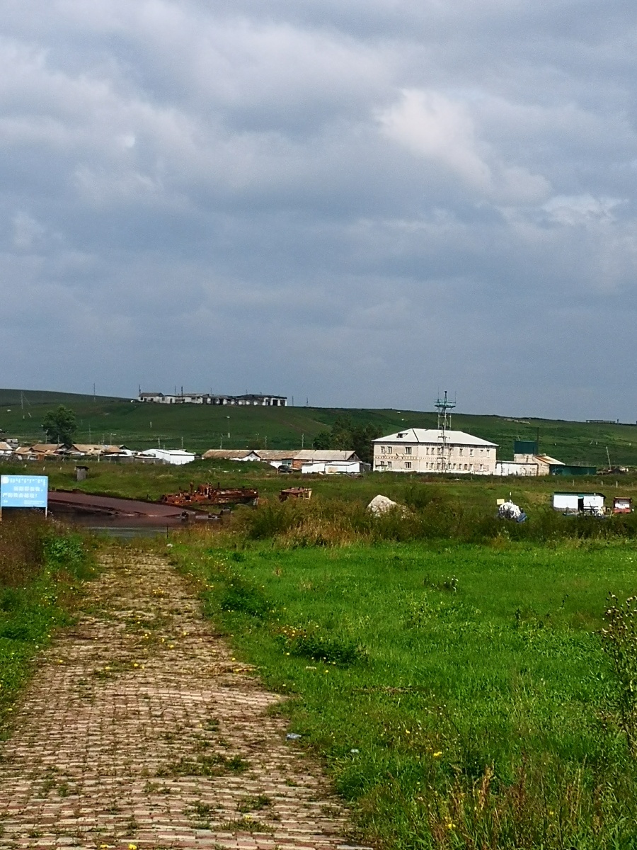 恩河室韦小镇满满的俄罗斯风格