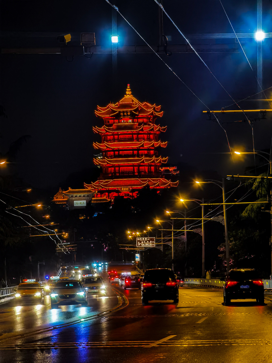 武汉黄鹤楼江景