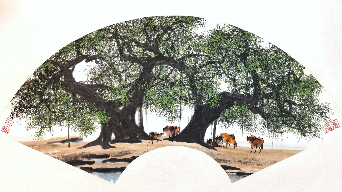 榕树61牛祝图虫朋友们元宵节快乐