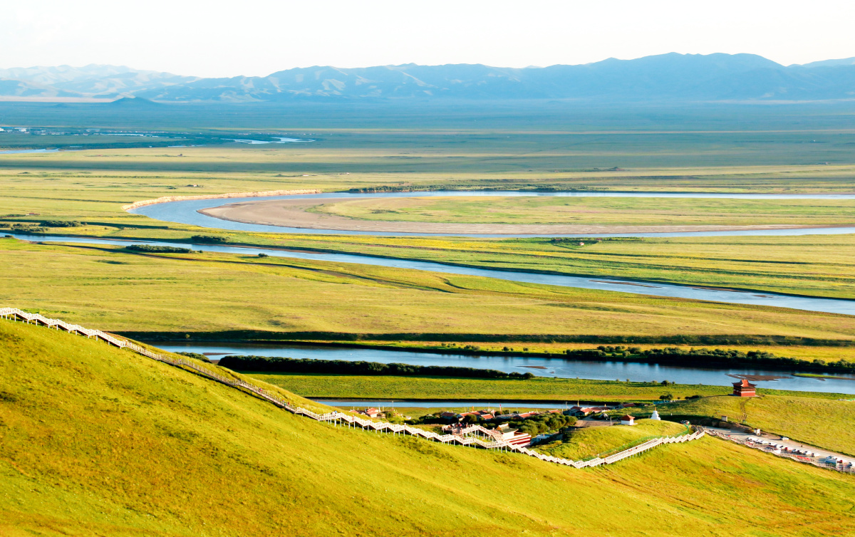 若尔盖唐克九曲黄河第一湾