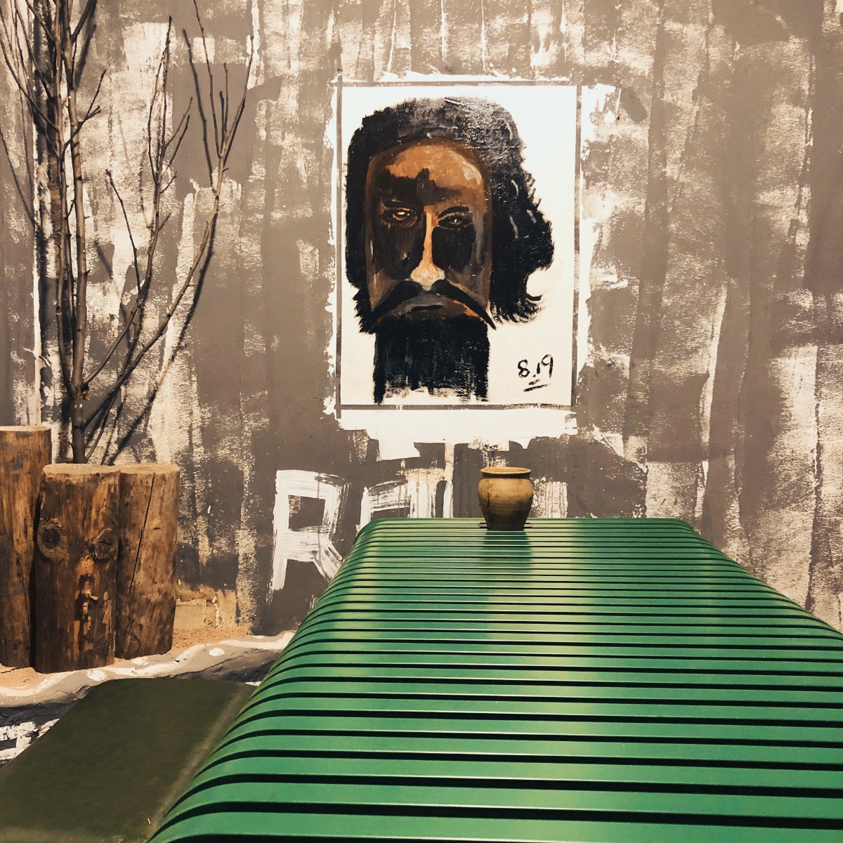 艺术气息的餐馆