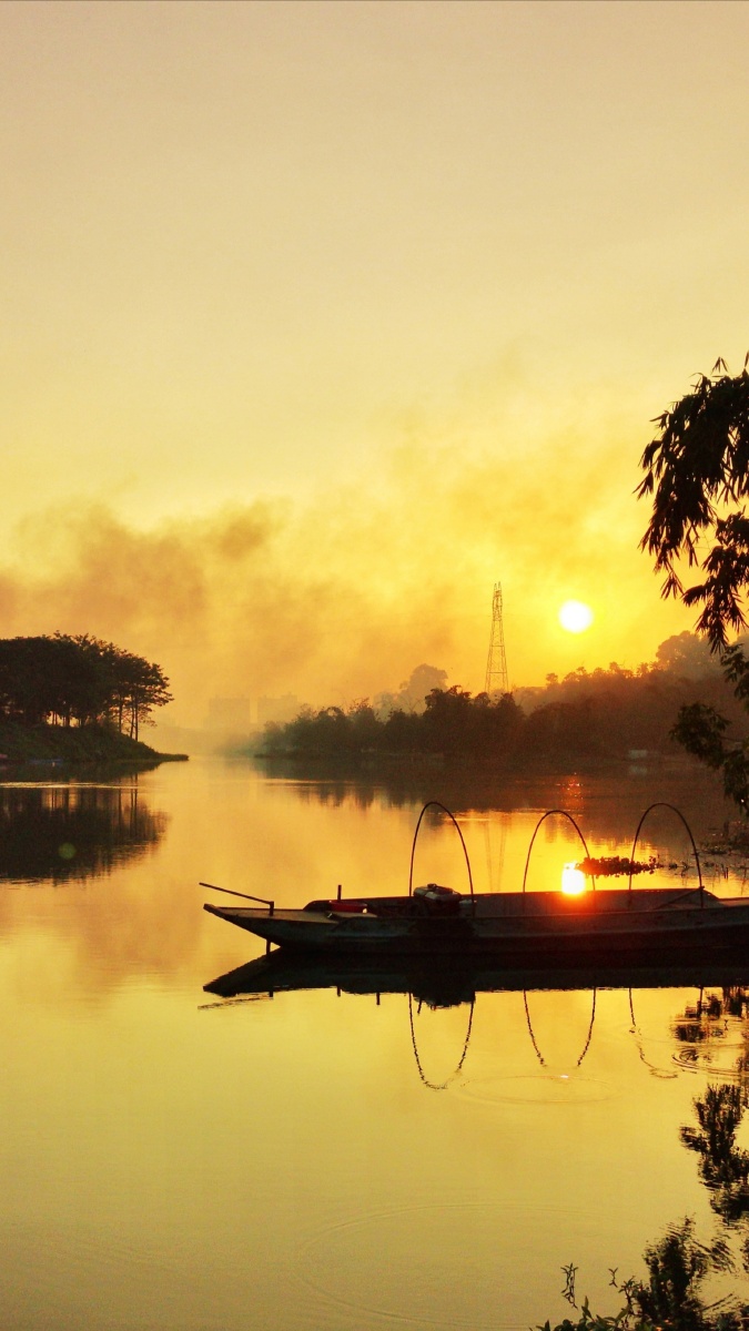 炊烟渺渺近黄昏