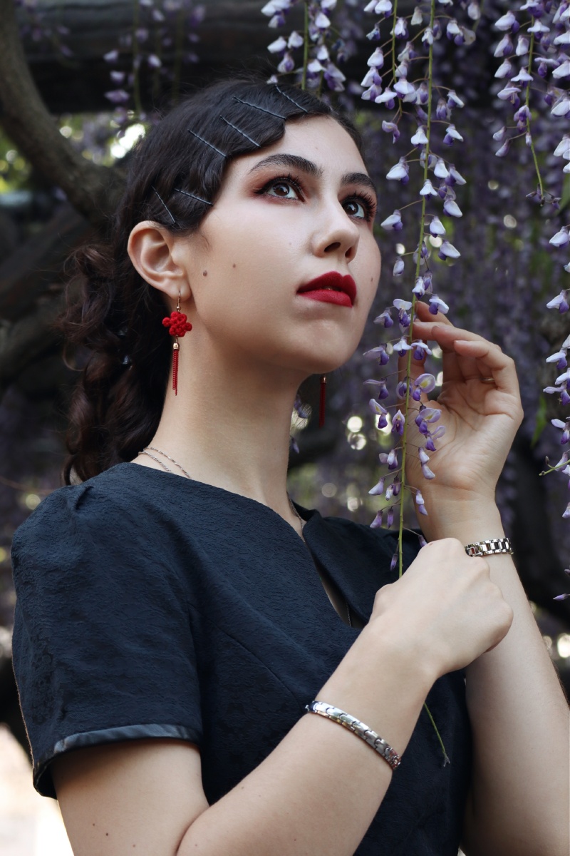 中国风的俄罗斯女孩