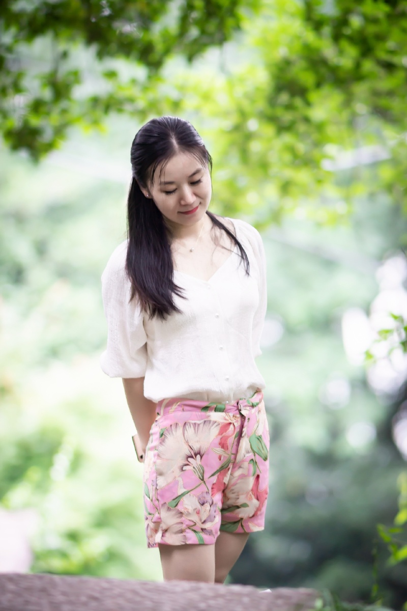 夕霞小筑人像随拍