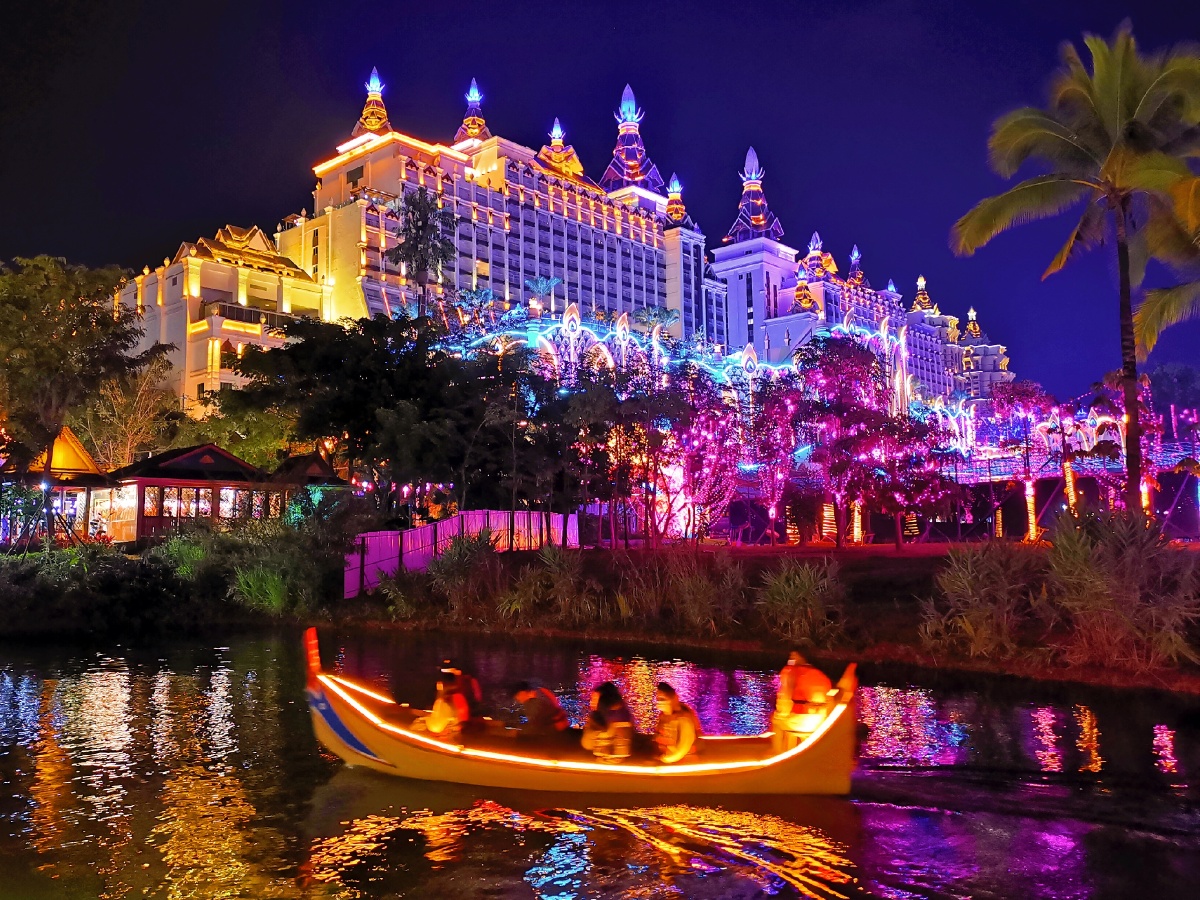 西双版纳告庄夜景四国相邻令人惊喜 - nana爱旅行 - 图虫