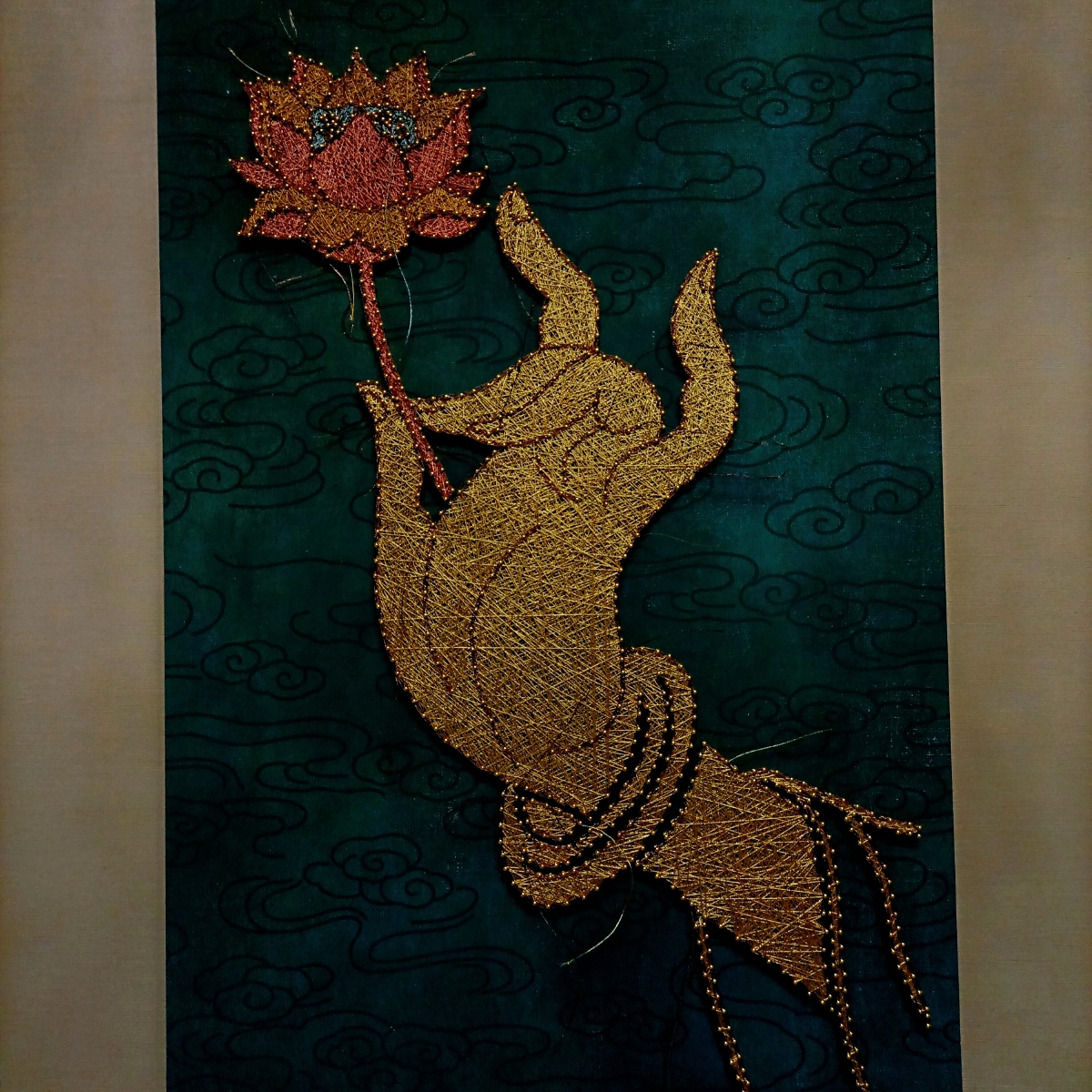 佛手拈花手工制作三天基本完工