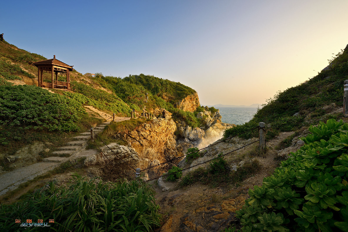 深圳南澳杨梅坑鹿嘴崖日出