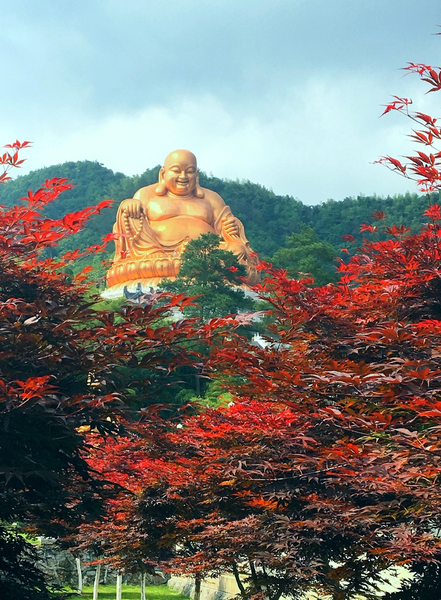 雪窦山弥勒大佛