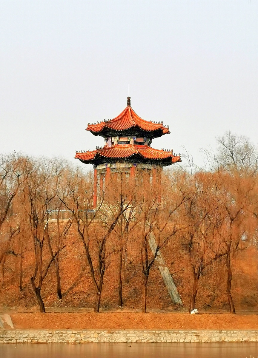 禹王亭遗址拍摄于山东禹城