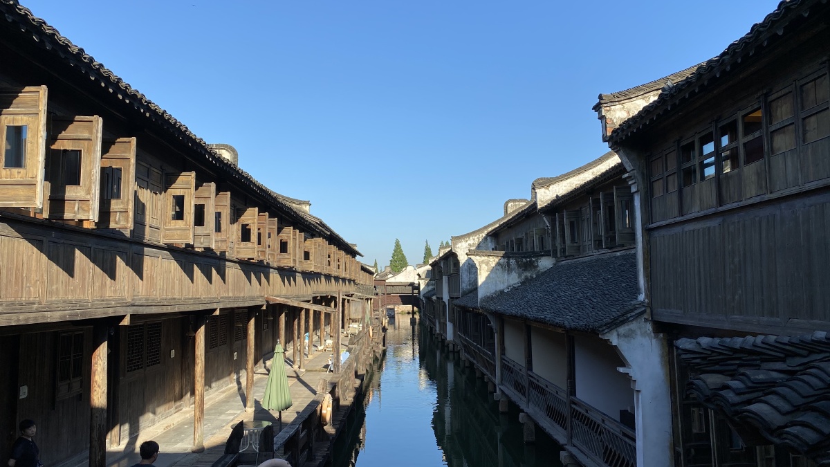 手机夜景之似水年华拍摄地乌镇西栅