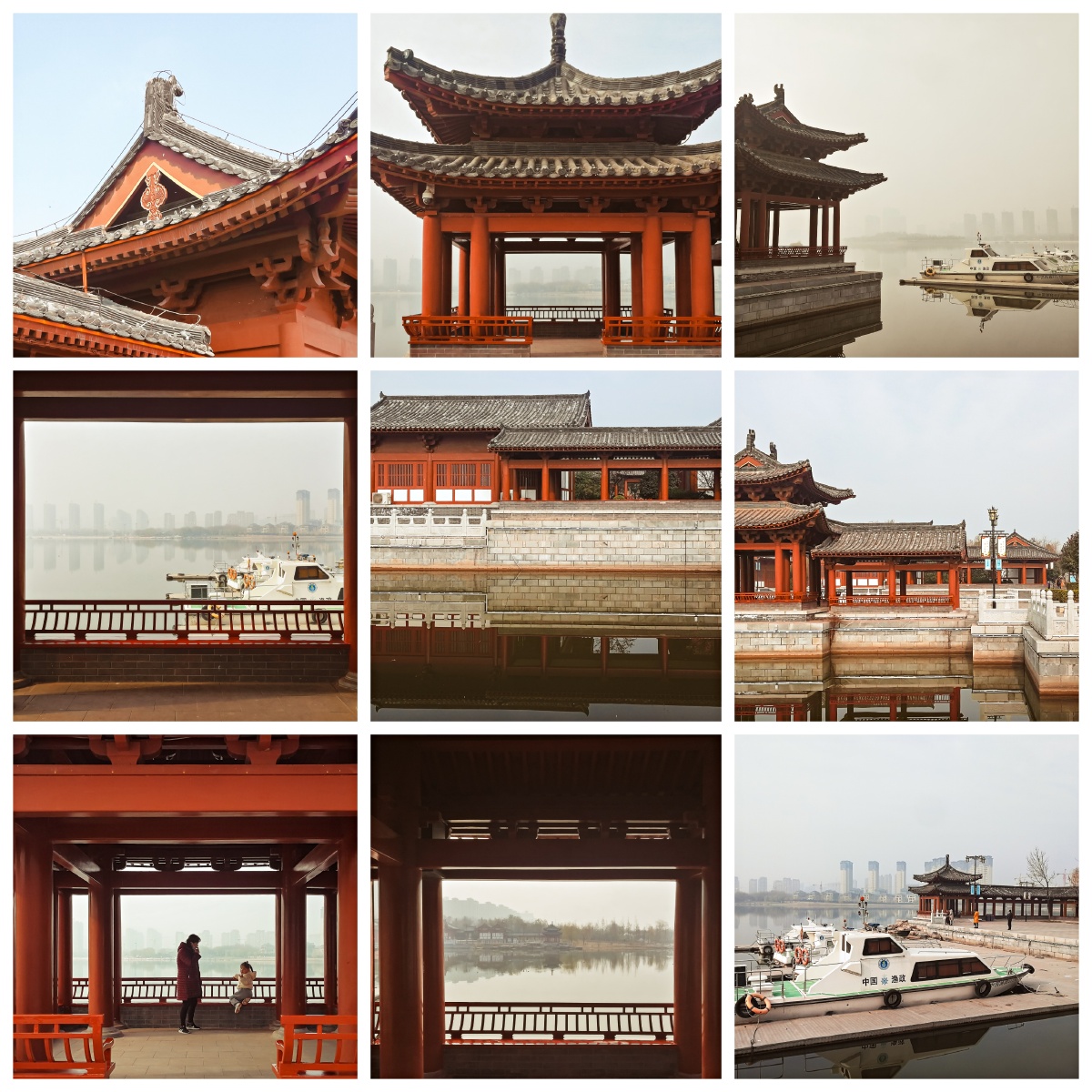 开封西湖仿宋建筑