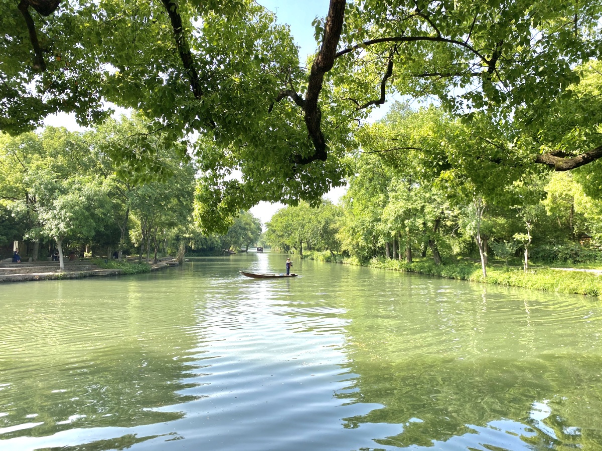 杭州西溪湿地江南水乡风光