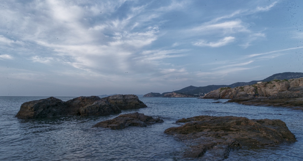 旅顺小黑石海滨景色迷人