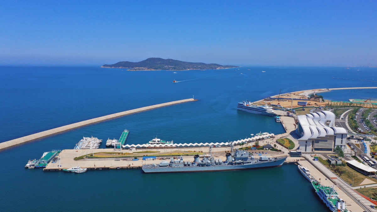 5a景区刘公岛,定远舰从这里出发从这里 - 摄影师159930418273437 - 图