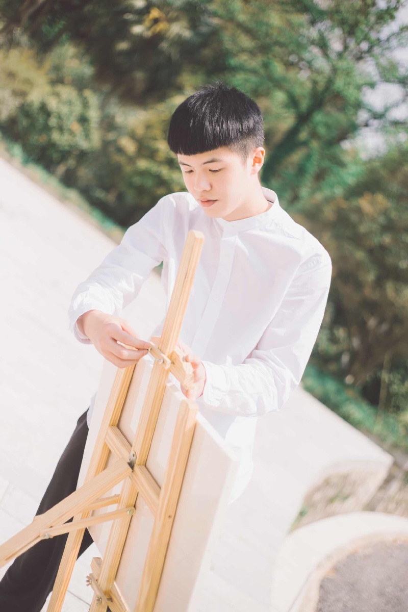 阳光白衬衣你客片分享