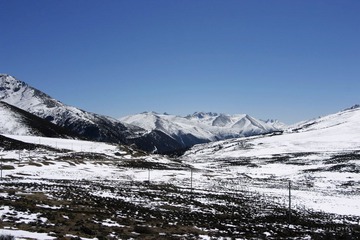 白马雪山垭口 冬