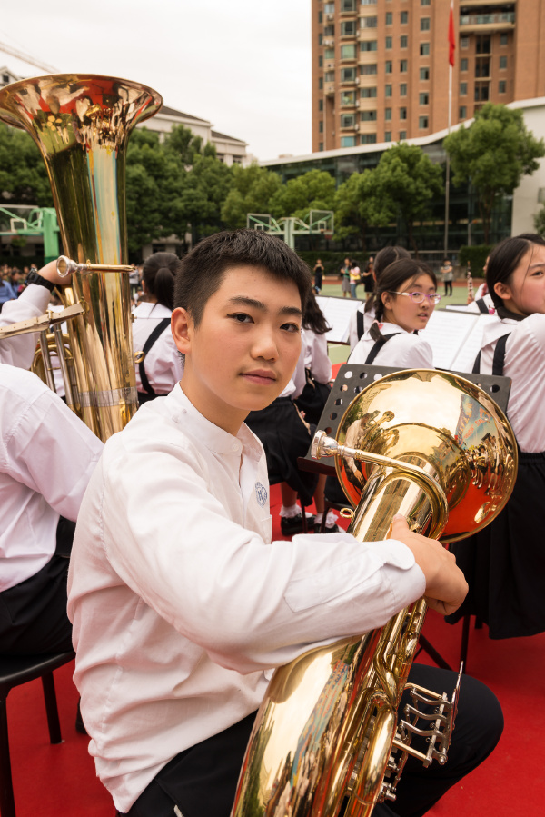 拍摄地点:上海市新华初级中学 活动内容:新华初-华初2017迎国庆"班班