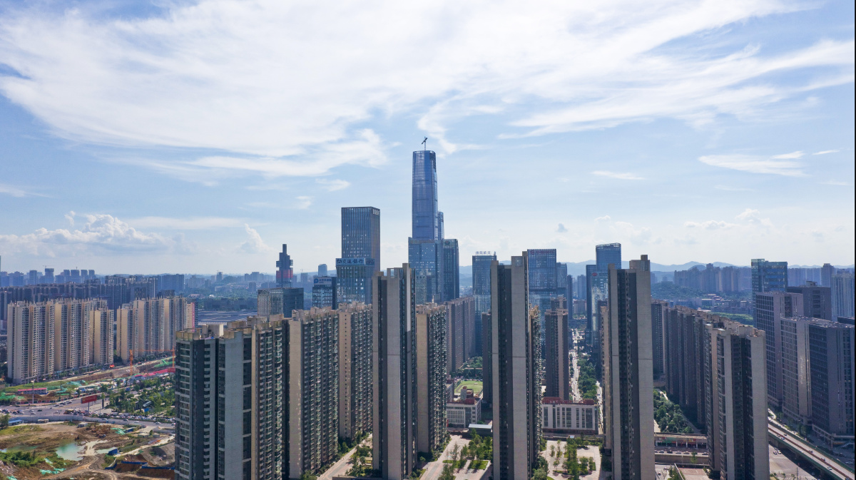 贵州贵阳观山湖区贵州贵阳金融城贵州第一高楼ztf中心