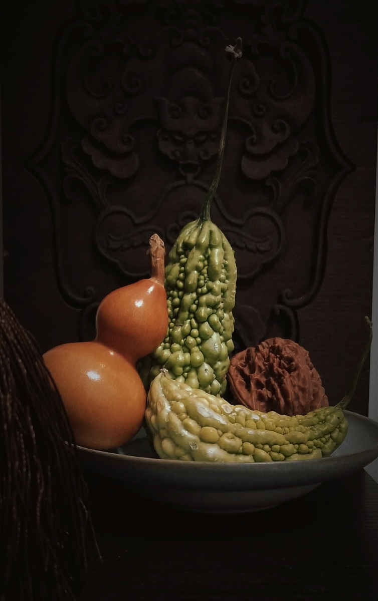 小确幸"星视界"手机摄影挑战今日份摄影一叶知秋滤镜果实生长清供雅