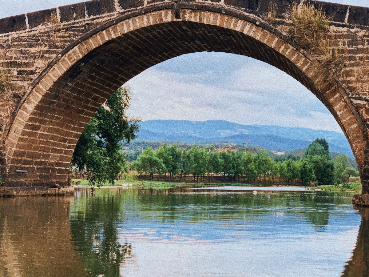 沙溪古镇单孔桥