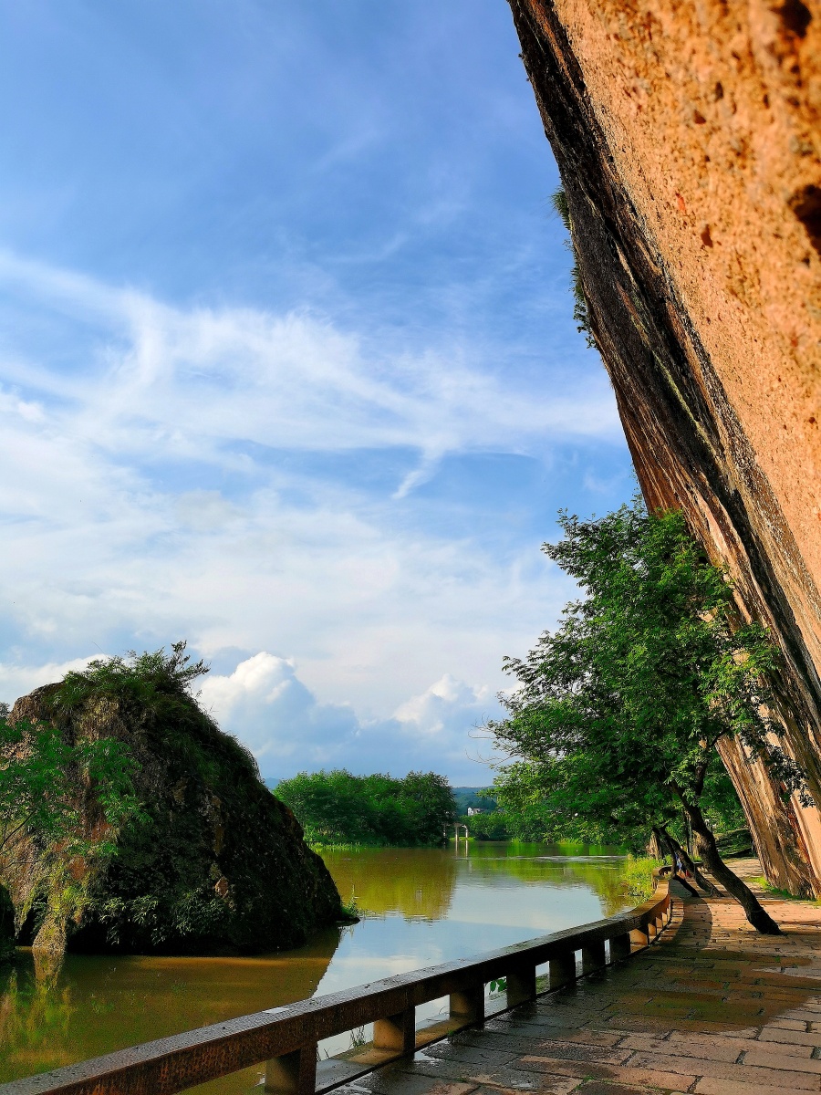 仙都小赤壁风光