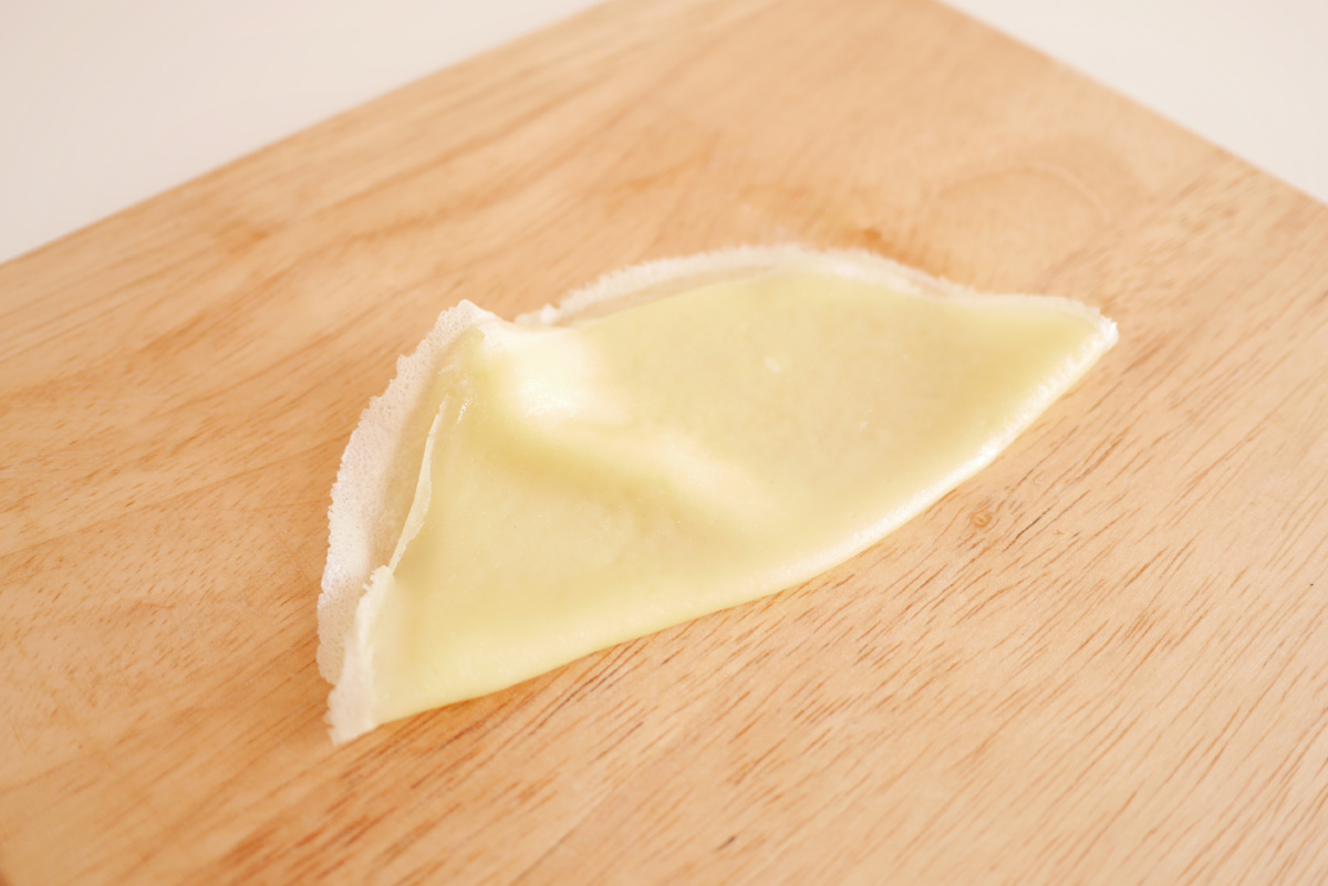 薄薄的可丽饼皮