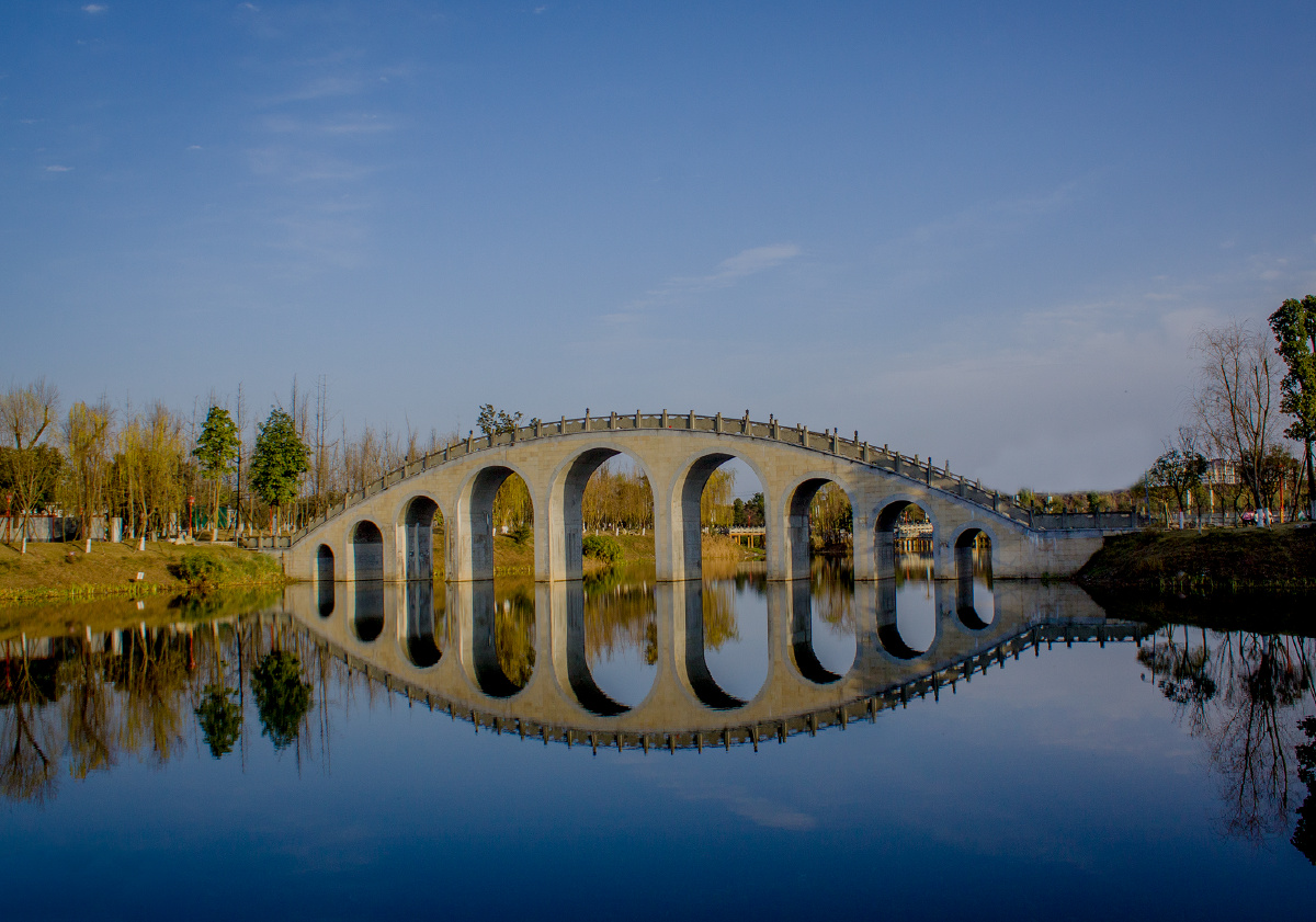 大自然对称的美