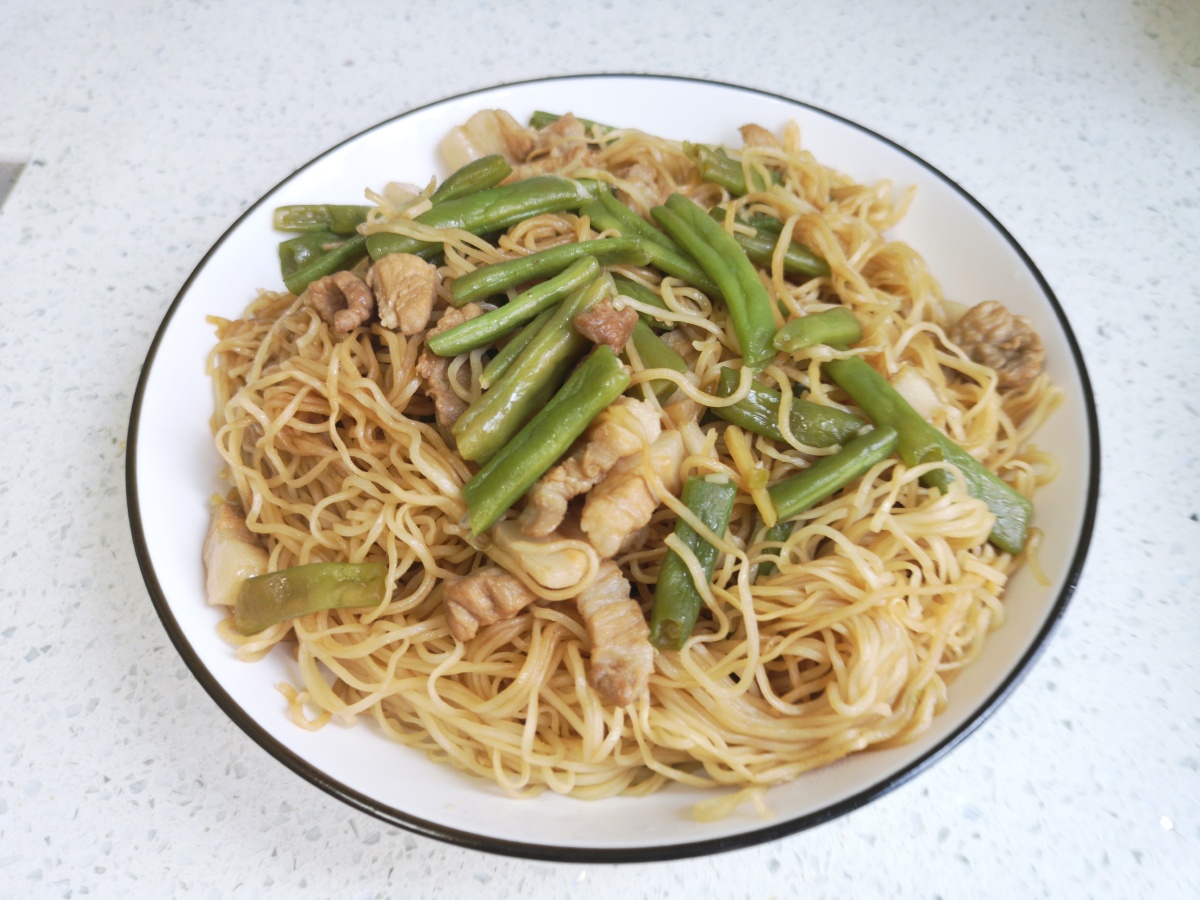 河南美食:蒸面条