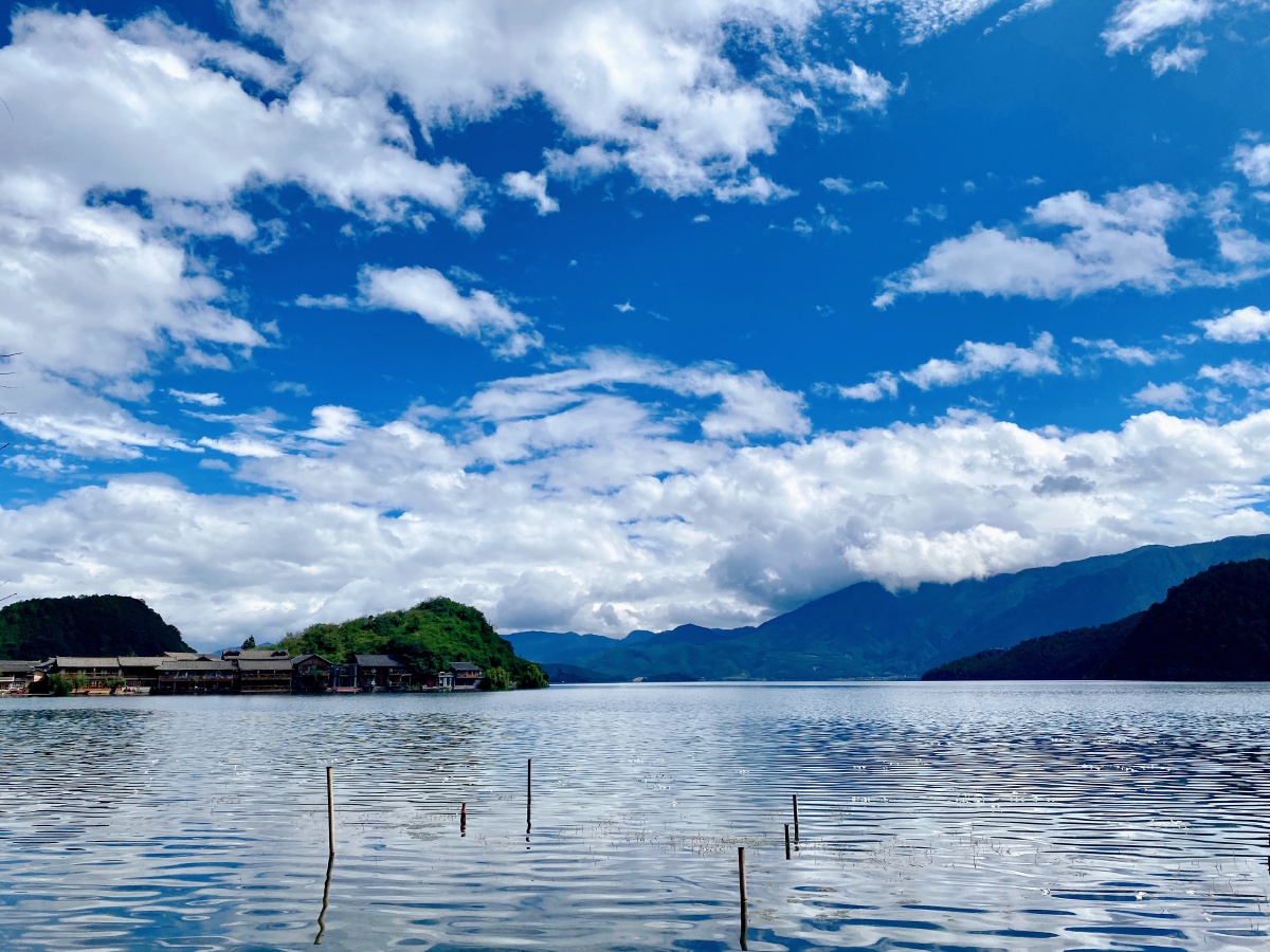 泸沽湖美景