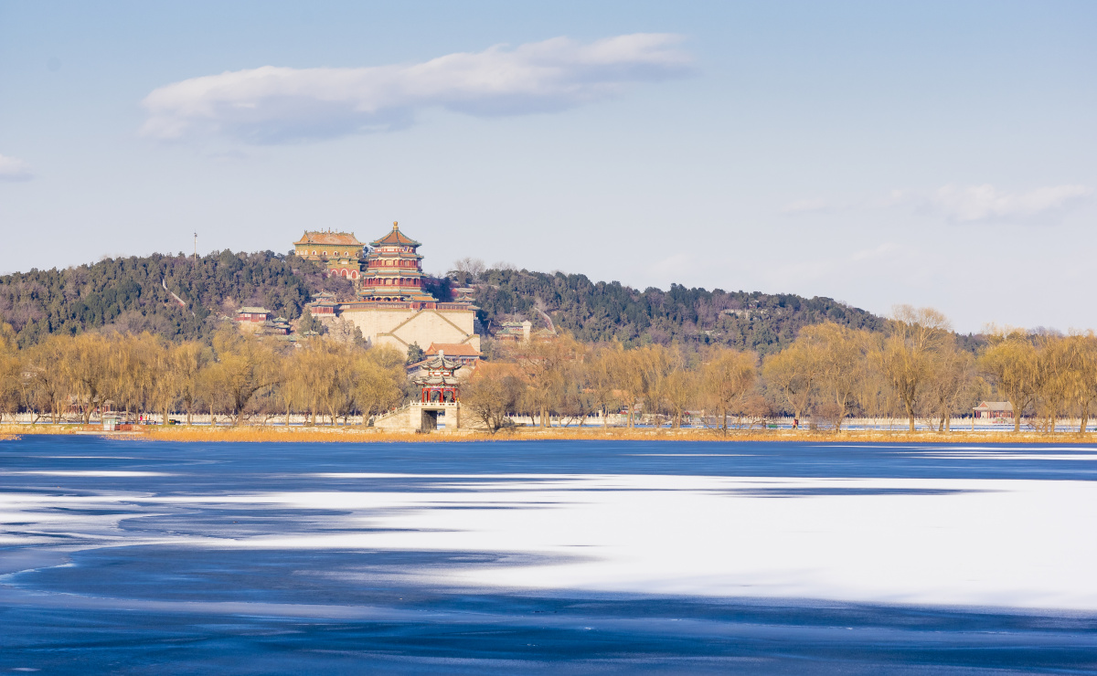 颐和园冬天