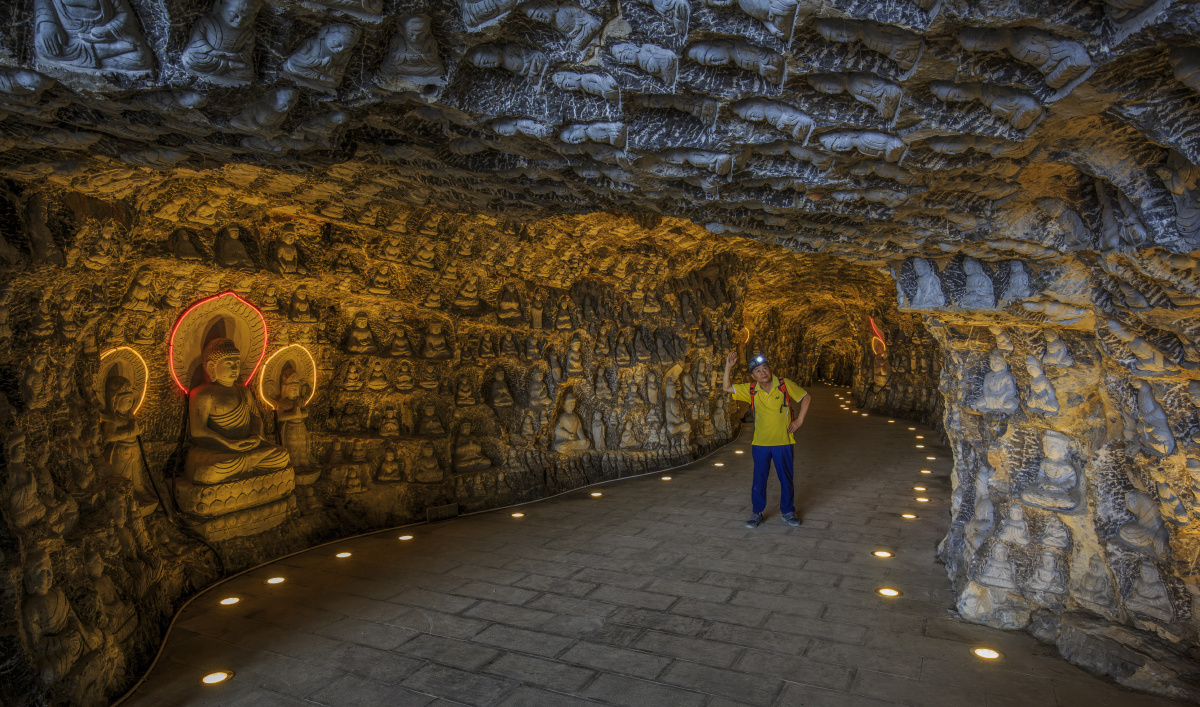 拍摄于河北万佛洞