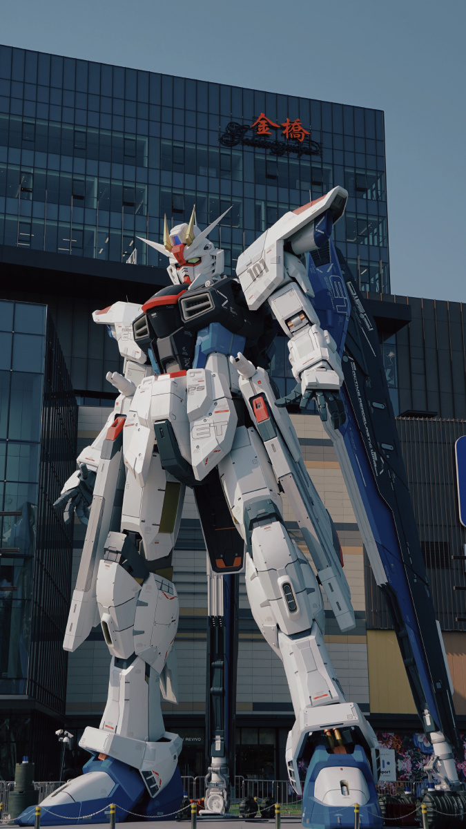 啦啦宝嘟德德高达太震撼了可以拿来做壁纸了