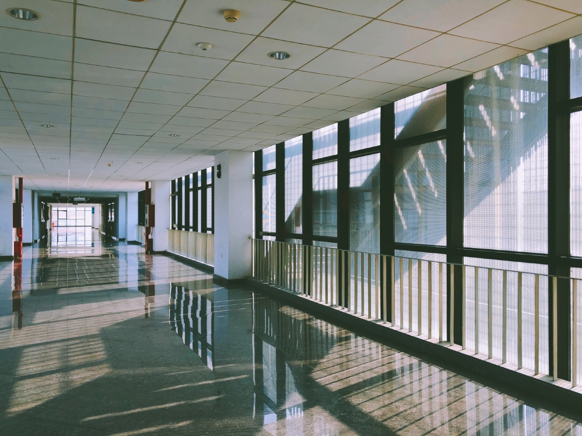 华北电力大学教五走廊