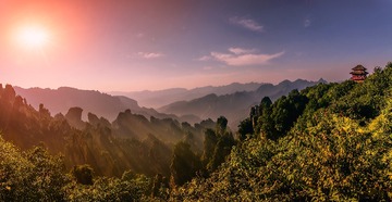 张家界---贺龙公园仙女散花